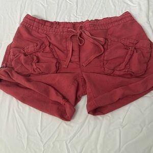 Free people soft linen shorts